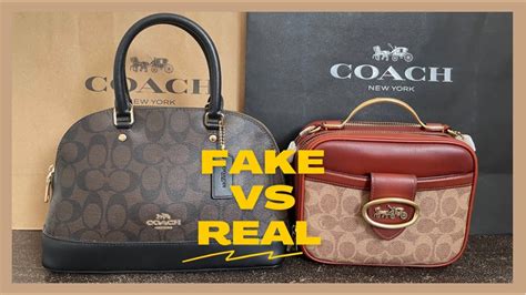 how can you tell a coach bag is real|knock off coach bags.